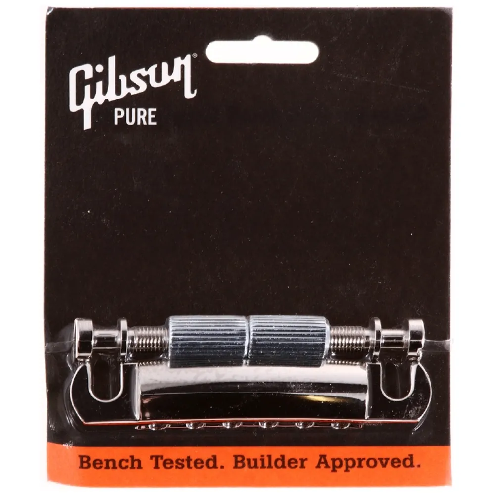 GIBSON PTTP-015 NICKEL STOP BAR WITH STUDS & INSERTS