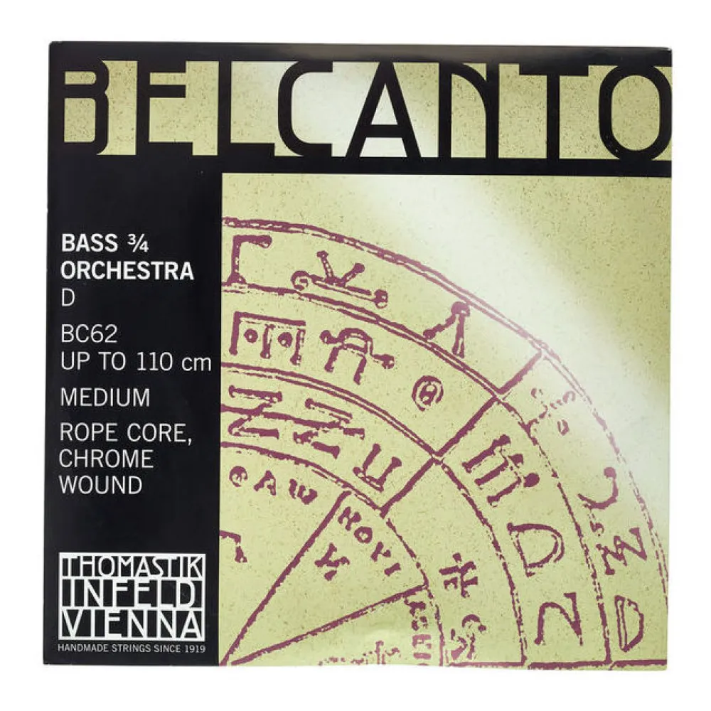 THOMASTIK BELCANTO CORDA SINGOLA 3/4 ORCHESTRA D 644654