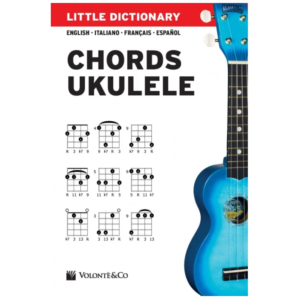 CHORDS UKULELE LITTLE DICTIONARY