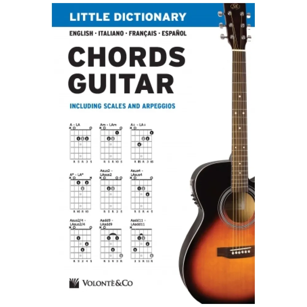 CHORDS GUITAR LITTLE DICTIONARY