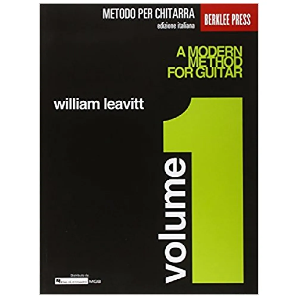 WILLIAM LEAVITT METODO MODERNO PER CHITARRA VOL.1