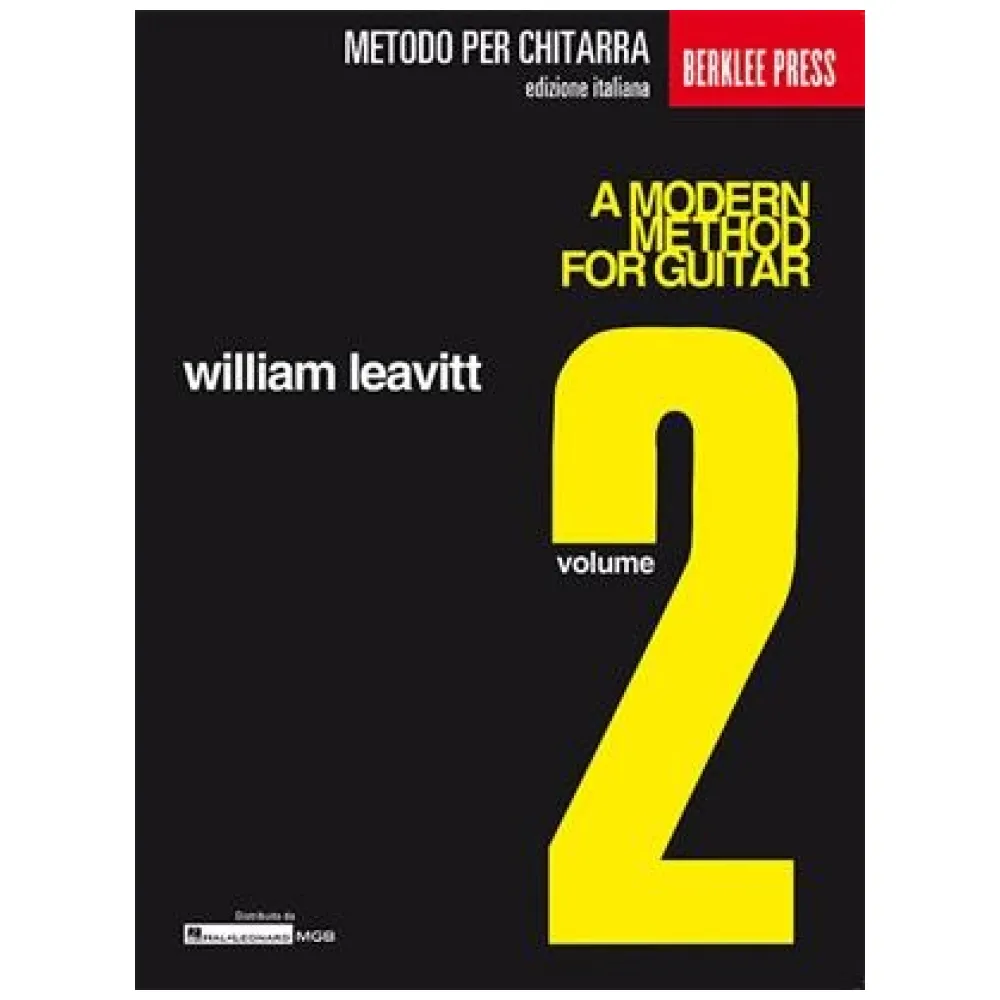 WILLIAM LEAVITT METODO MODERNO PER CHITARRA VOL.2