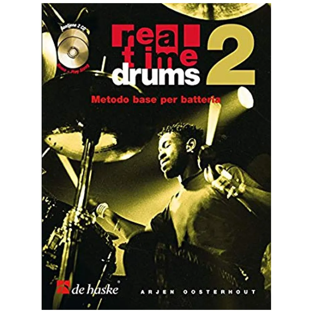 REAL TIME DRUMS 2 (IT) – ARJEN OOSTERHOUT +2 CD