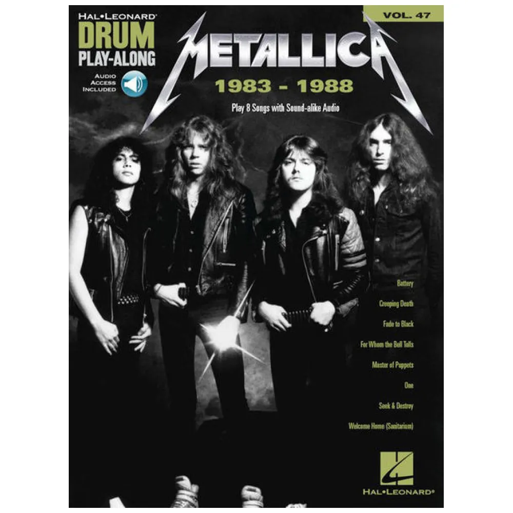 METALLICA: 1983 – 1988 + AUDIO ONLINE