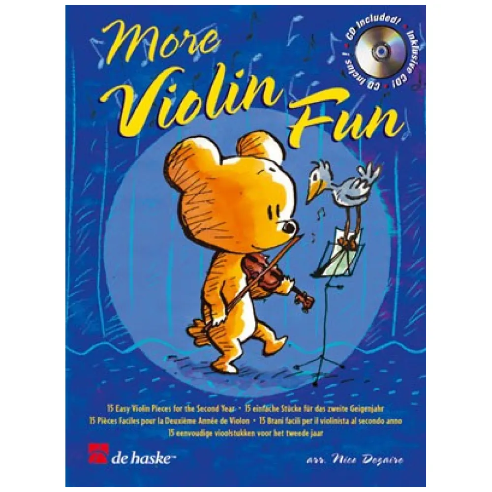 DEZAIRE (GOEDHART DINIE) – MORE VIOLIN FUN + CD