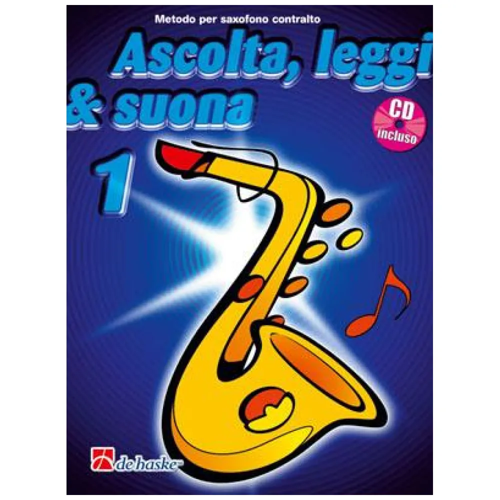 ASCOLTA LEGGI E SUONA SASSOFONO CONTRALTO VOL.1 + CD