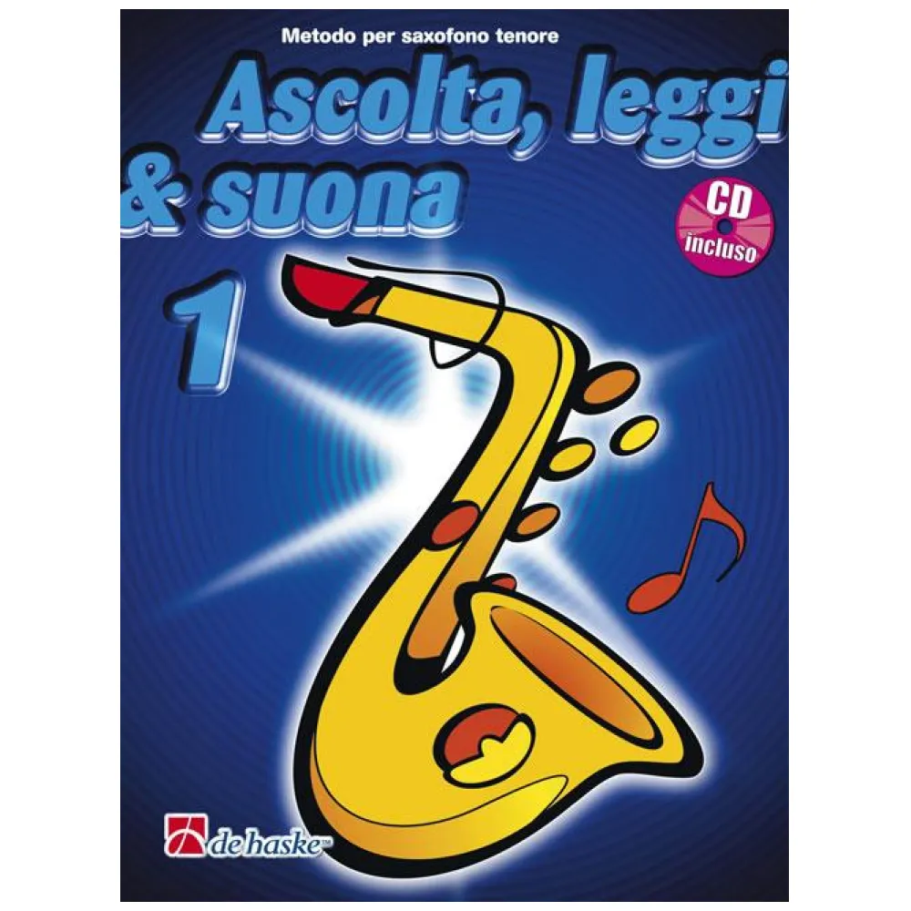 ASCOLTA LEGGI E SUONA SASSOFONO TENORE VOL.1 + CD