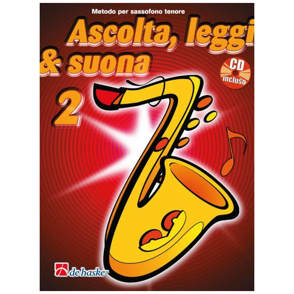 ASCOLTA LEGGI E SUONA SASSOFONO TENORE VOL.2 + CD