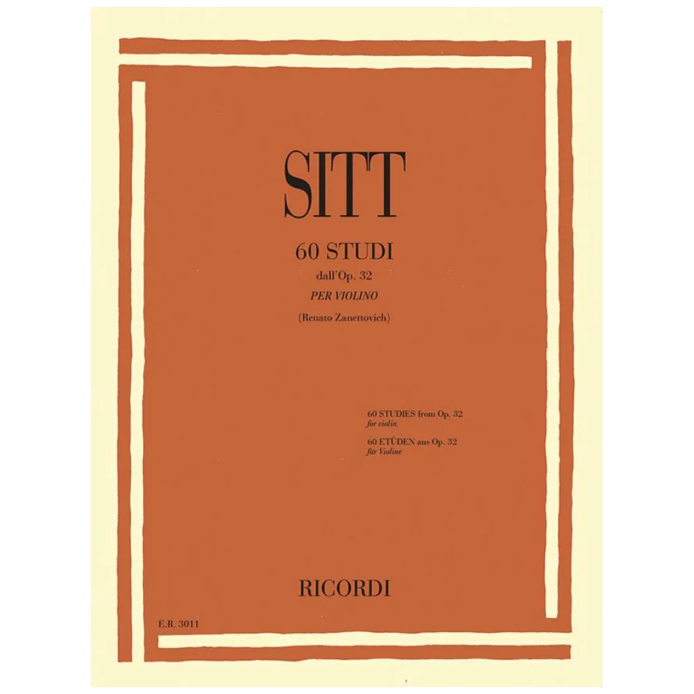 SITT 60 STUDI DALL’OP 32 PER VIOLINO