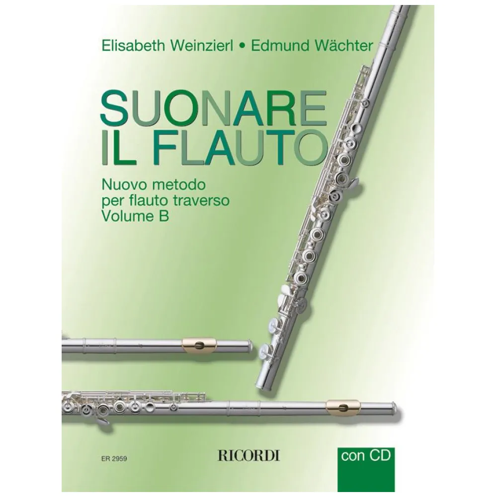 EDMUND WACHTER SUONARE IL FLAUTO + CD –