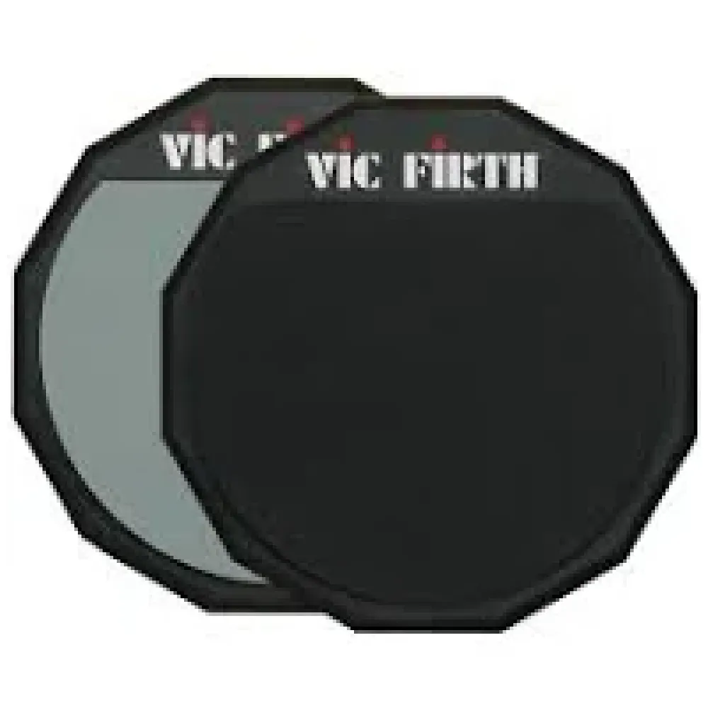 VIC FIRTH PRACTICE PAD 6D” DOPPIA SUPERFICIE
