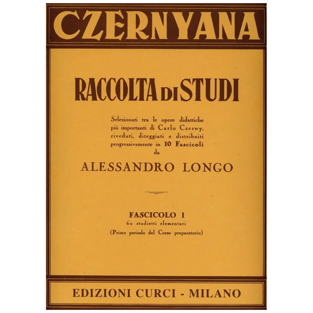 ALESSANDRO LONGO CZERNYANA VOL.I