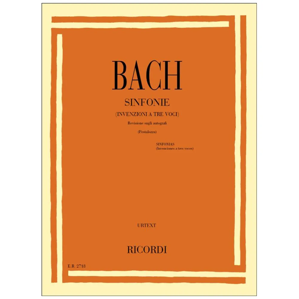 BACH SINFONIE – INVENZIONI A TRE VOCI