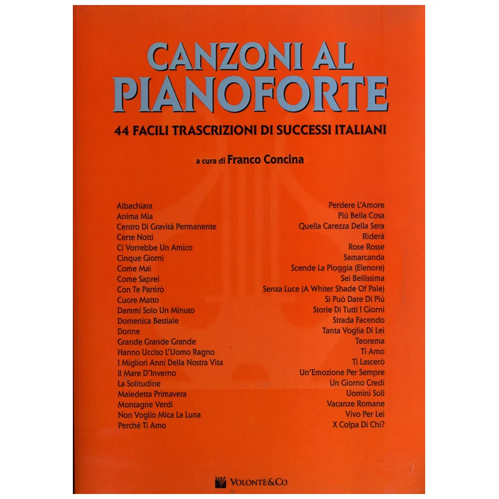 FRANCO CONCINA CANZONI AL PIANOFORTE I