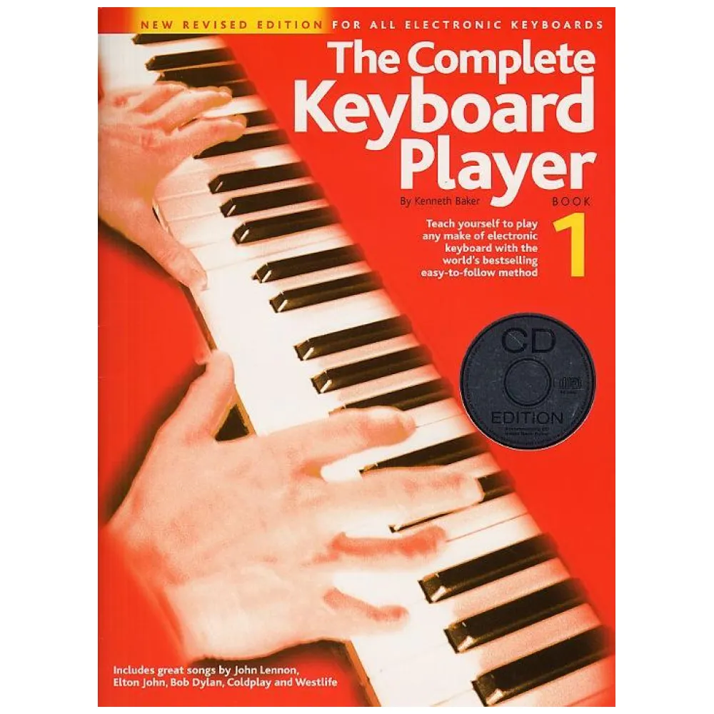 BAKER THE COMPLETE KEYBOARD PLAYER 1° + CD