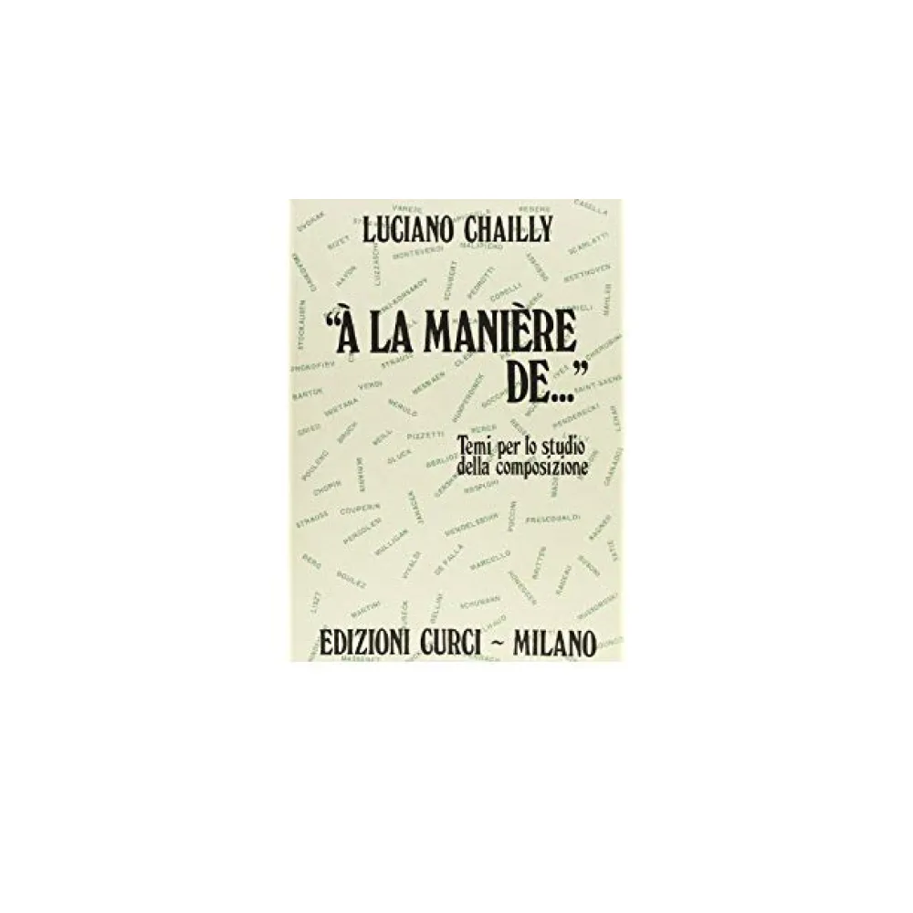 LUCIANO CHAILLY A LA MANIERE DE…