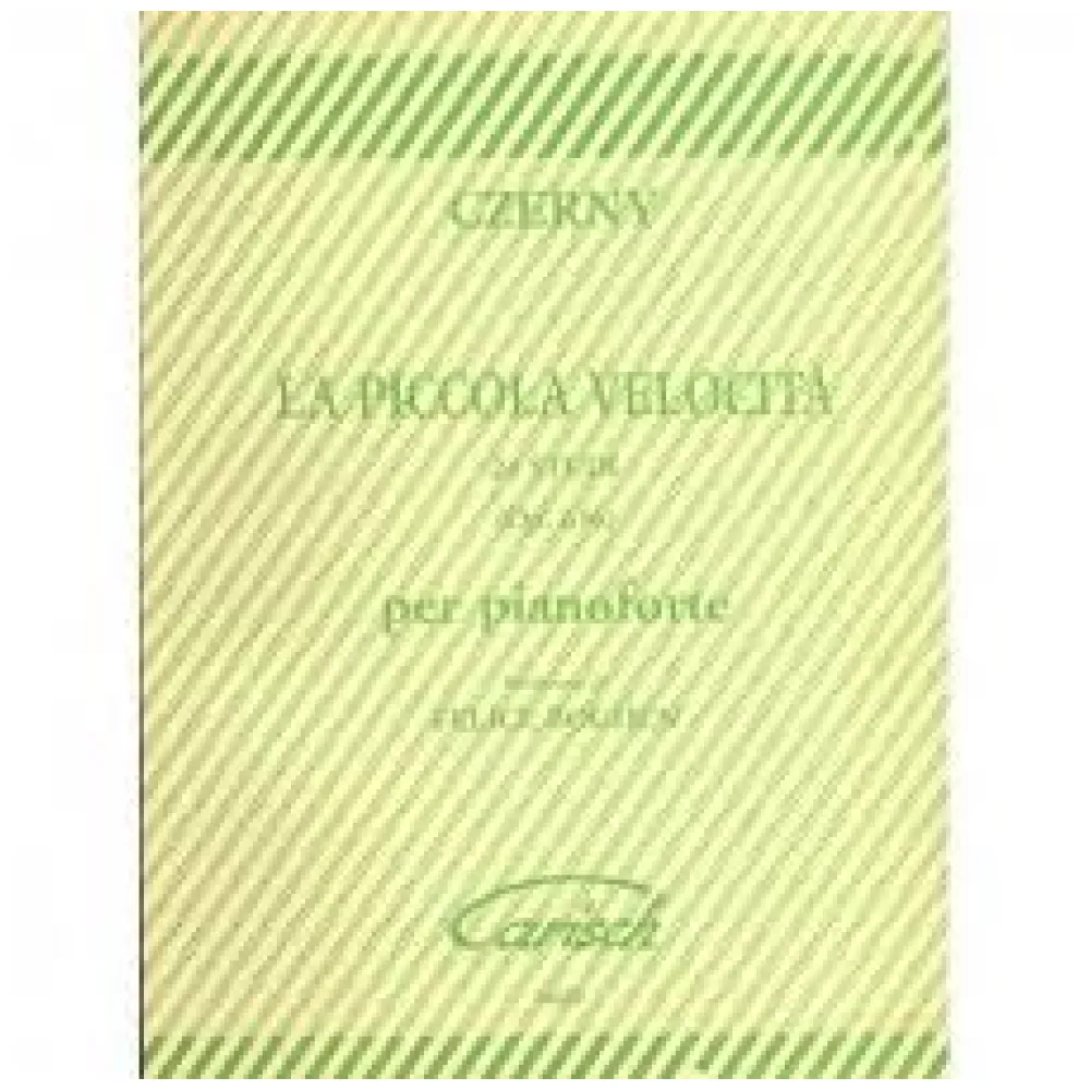 CZERNY OP.636 – 24 STUDI DELLA PICCOLA VELOCITA’ ED. CARISCH