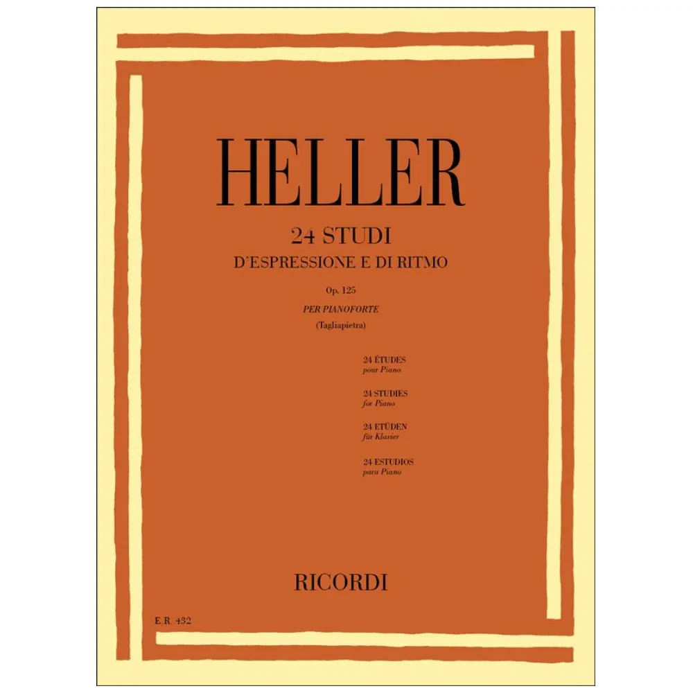 HELLER 24 STUDI OP. 125 – ED. RICORDI