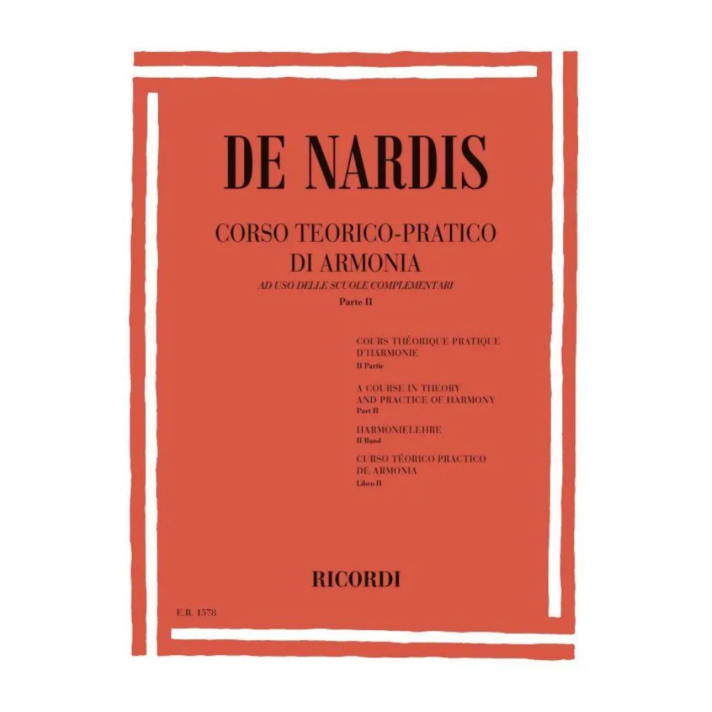 DE NARDIS CORSO TEORICO PRATICO DI ARMONIA II°