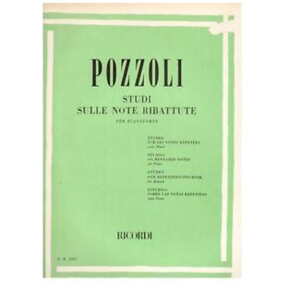 POZZOLI STUDI SULLE NOTE RIBATTUTE