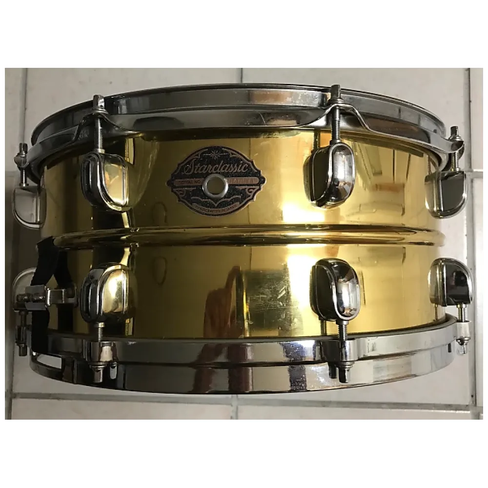 TAMA STAR CLASSIC bell brass snare drum 14X6.5 EXD