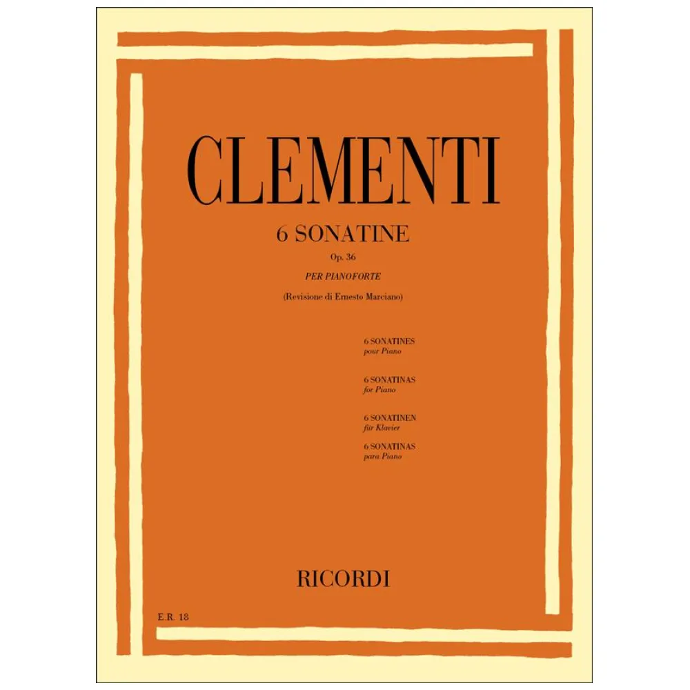 CLEMENTI 6 SONATINE OP 36