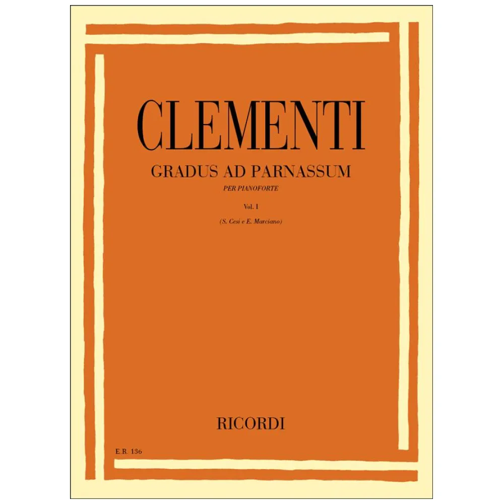 CLEMENTI GRADUS AD PARNASSUM I° RICORDI