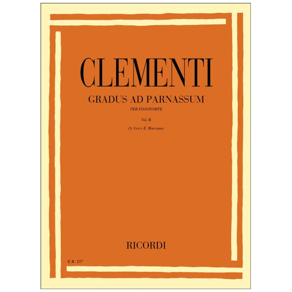 CLEMENTI GRADUS AD PARNASSUM II° RICORDI