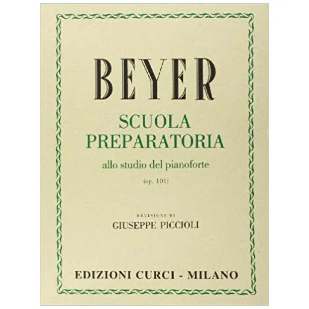 BEYER SCUOLA PREPARATORIA DEL PIANOFORTE OP.101