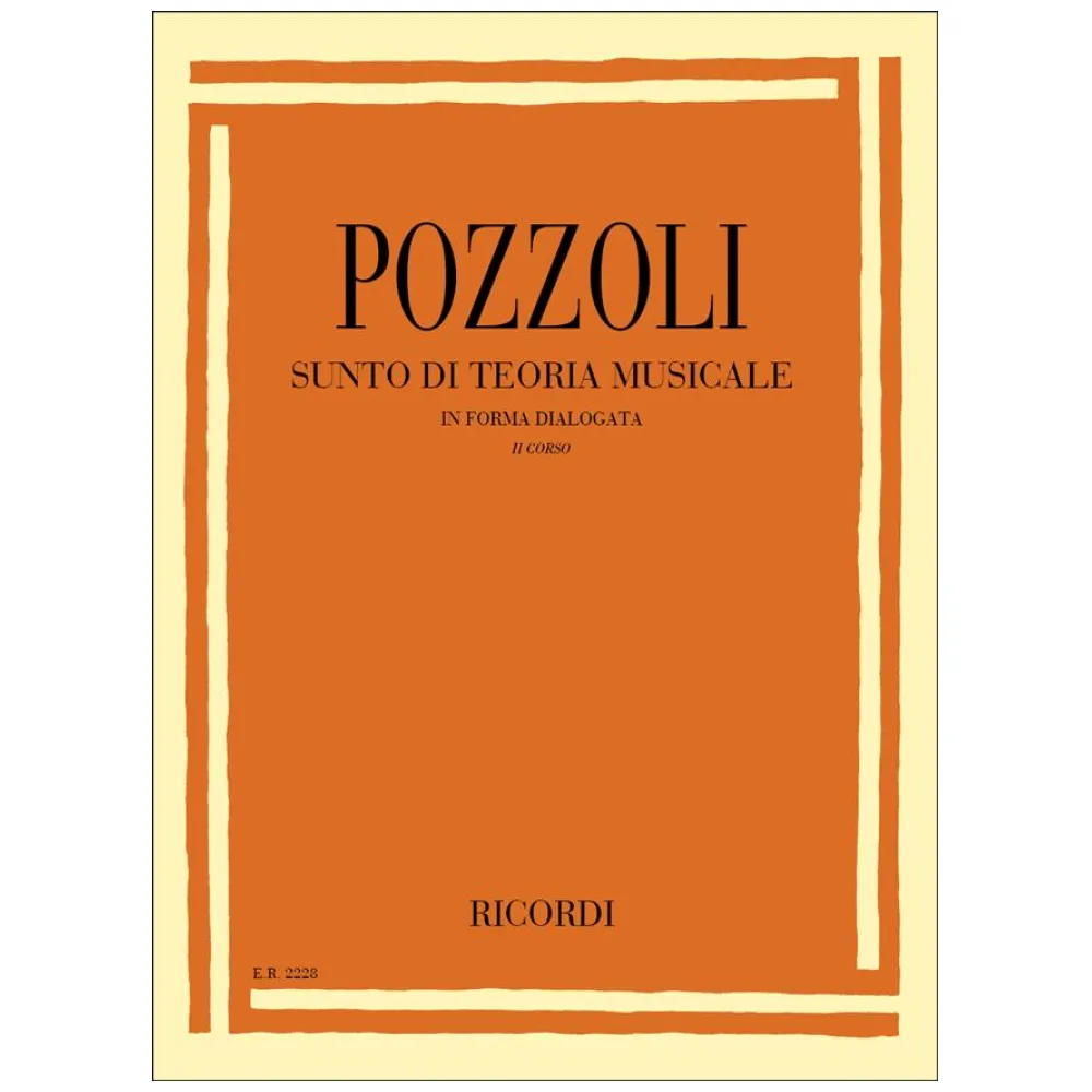 POZZOLI SUNTO DI TEORIA MUSICALE II