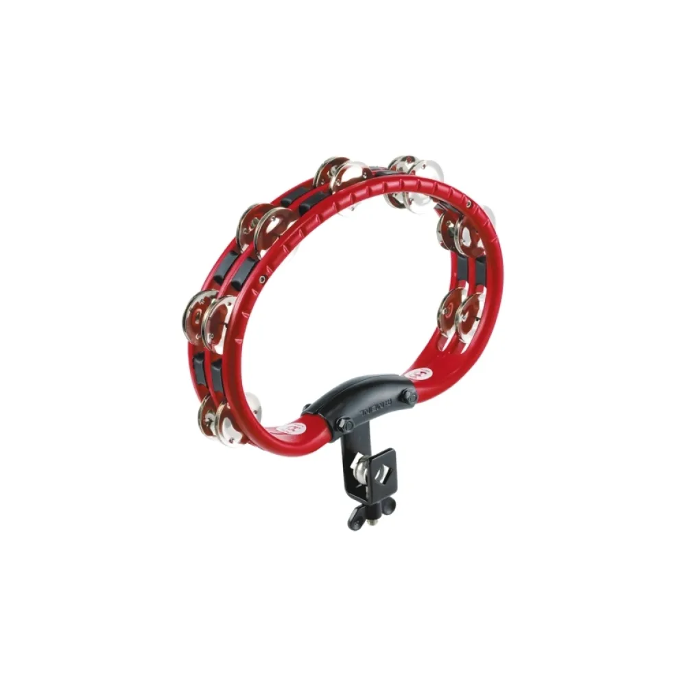 Meinl TMT2R MOUNTABLE TRADITIONAL ABS TAMBOURINE – STEEL JINGLES 2 ROWS