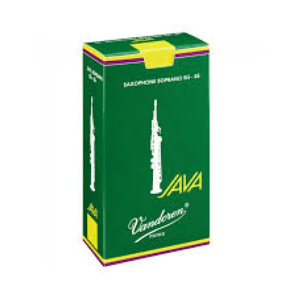 VANDOREN ANCIA SINGOLA SAX SOPRANO JAVA VERDE 2,5