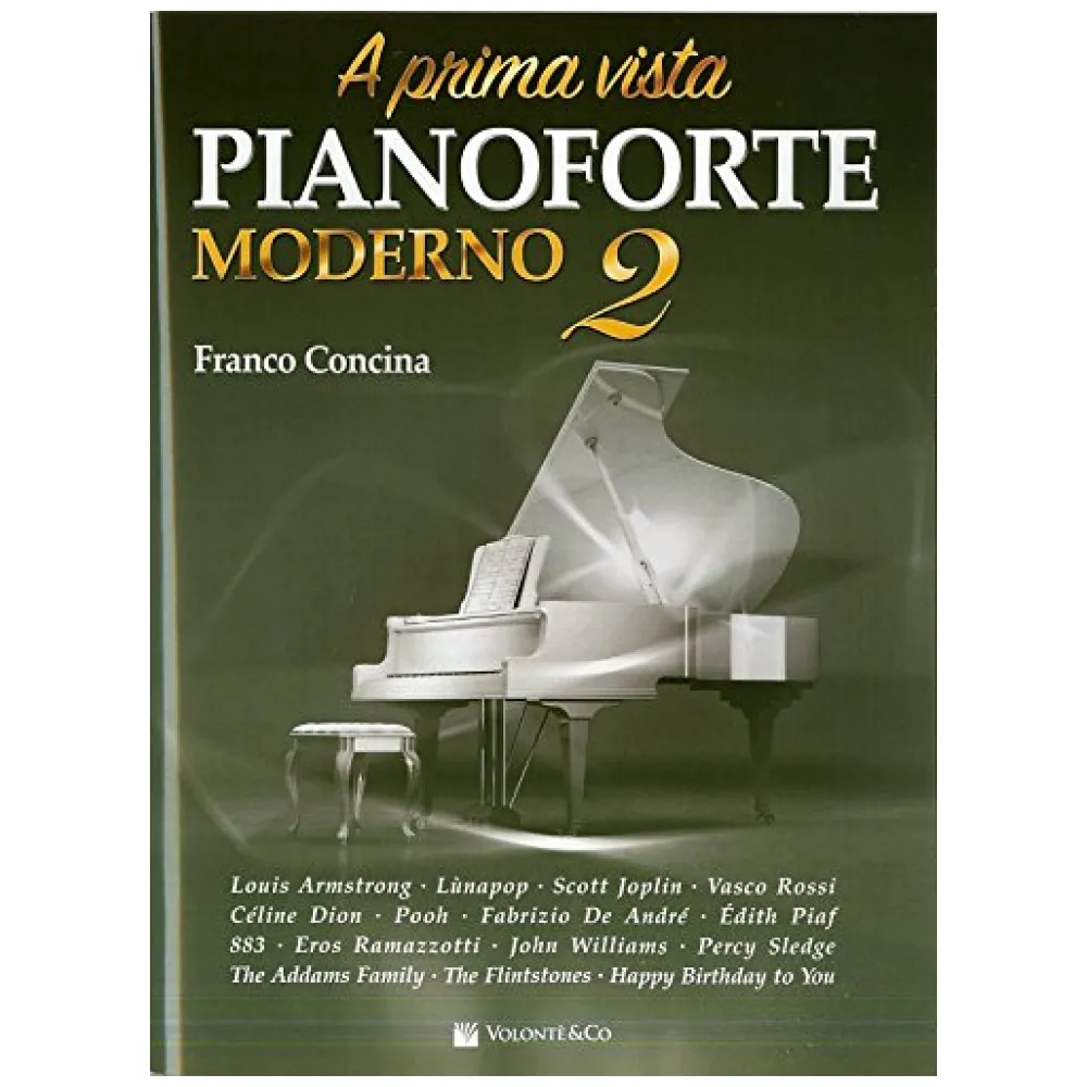 FRANCO CONCINA A PRIMA VISTA PIANOFORTE MODERNO VOL. II°