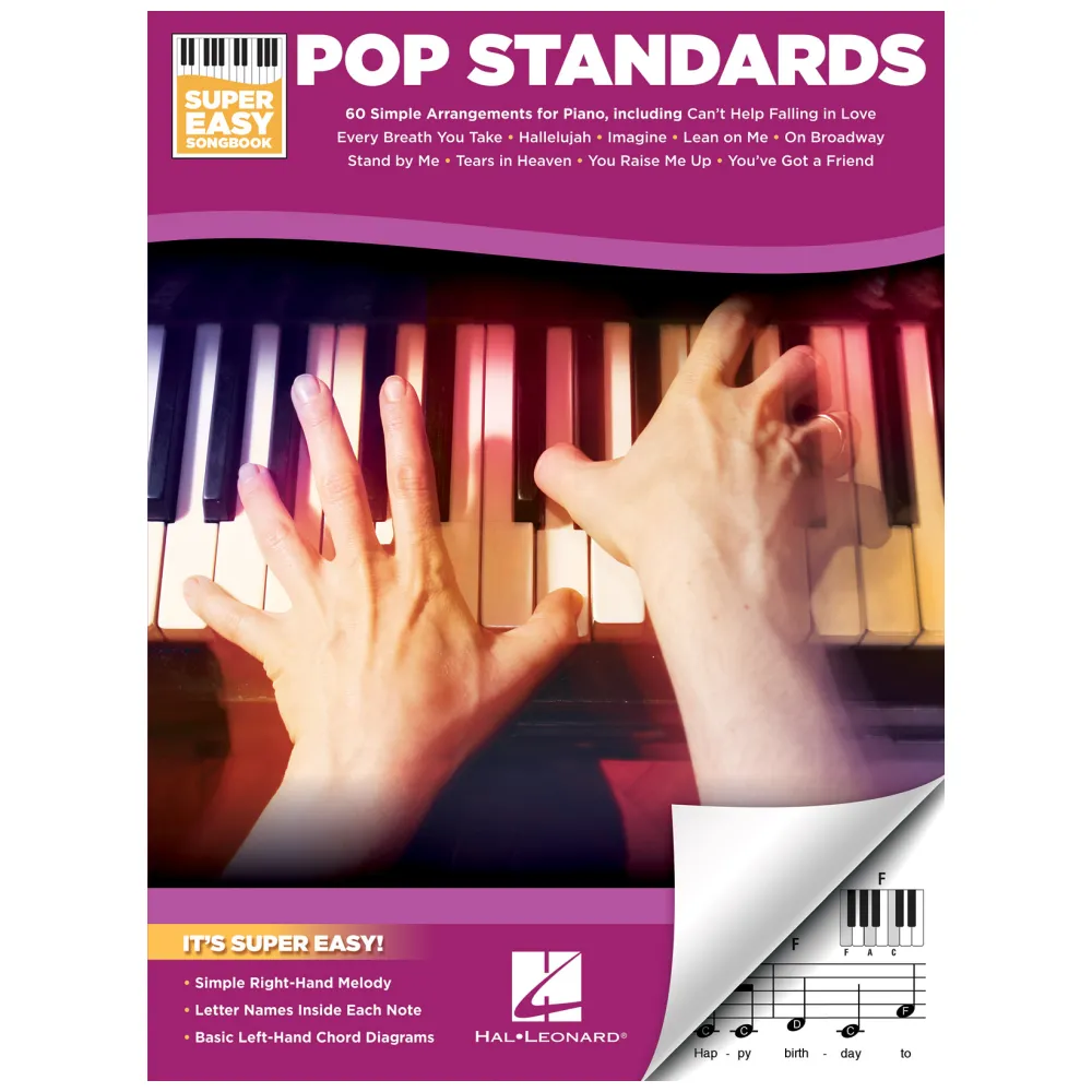 SUPER EASY SONGBOOK POP STANDARDS