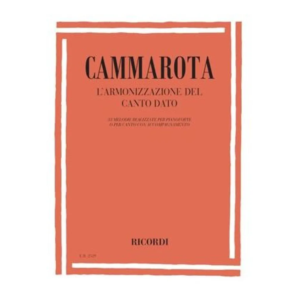 CAMMAROTA L’ARMONIZZAZIONE DELCANTO DATO