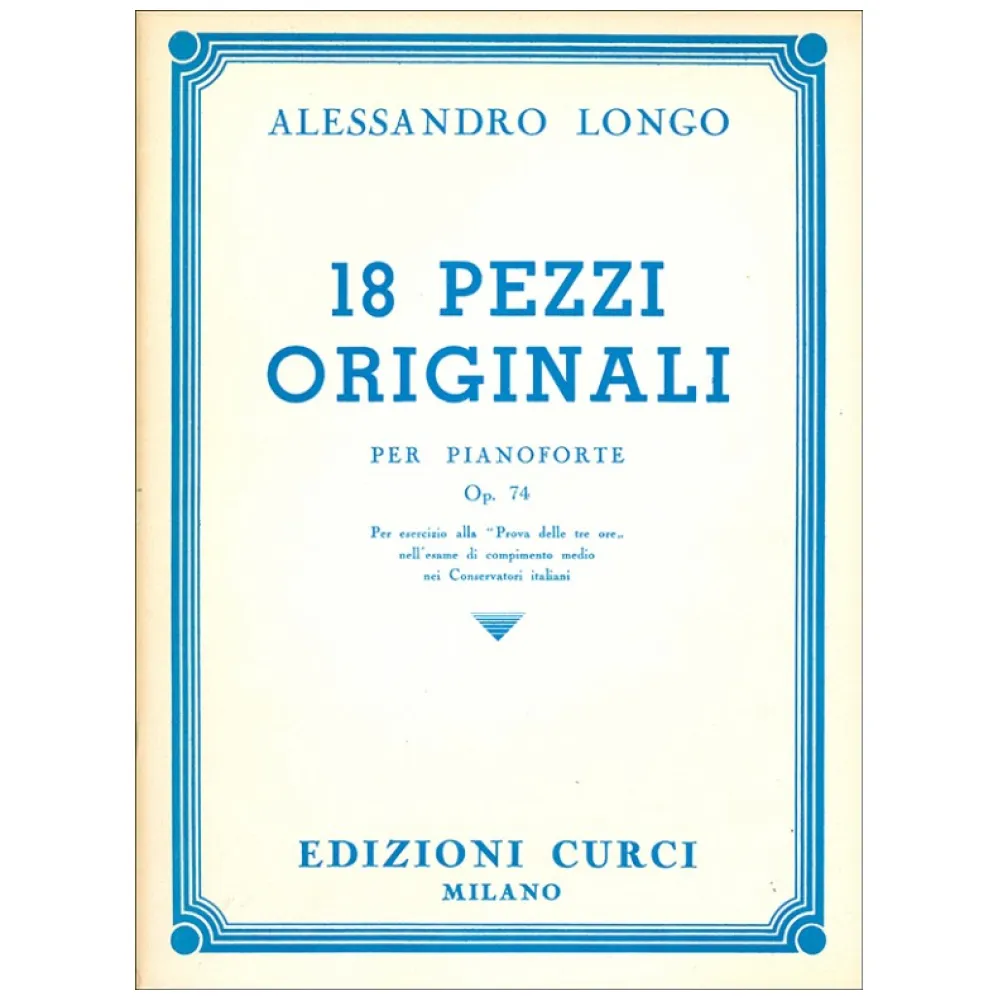 ALESSANDRO LONGO 18 PEZZI ORIGINALI