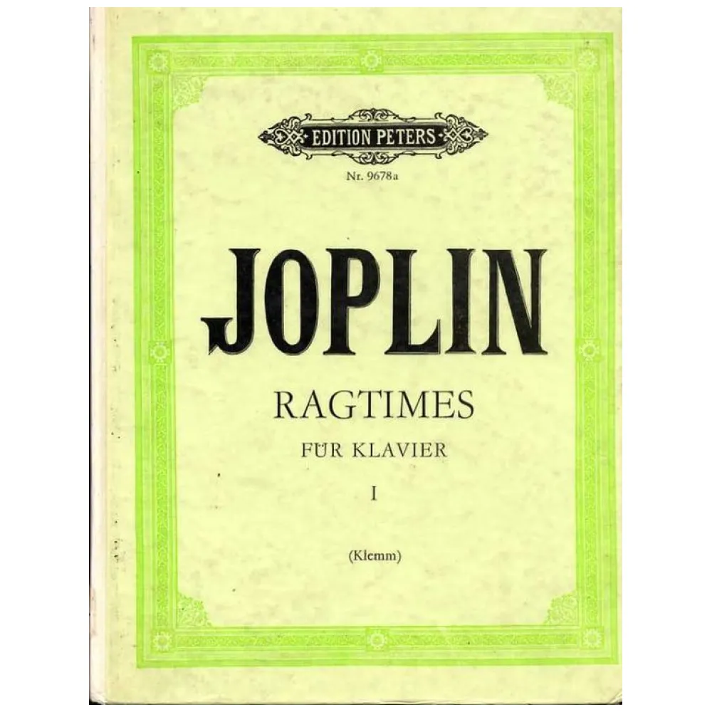 SCOTT JOPLIN RAGTIMES FUR KLAVIER II