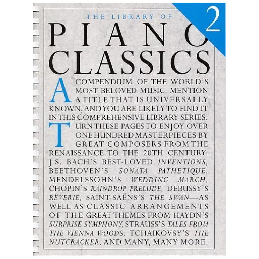 THE LIBRARY OF PIANO CLASSICS BOOK 2