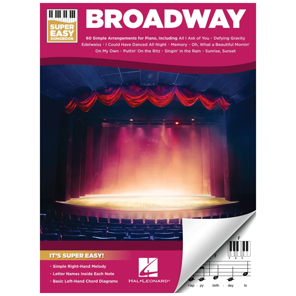 SUPER EASY SONGBOOK BROADWAY