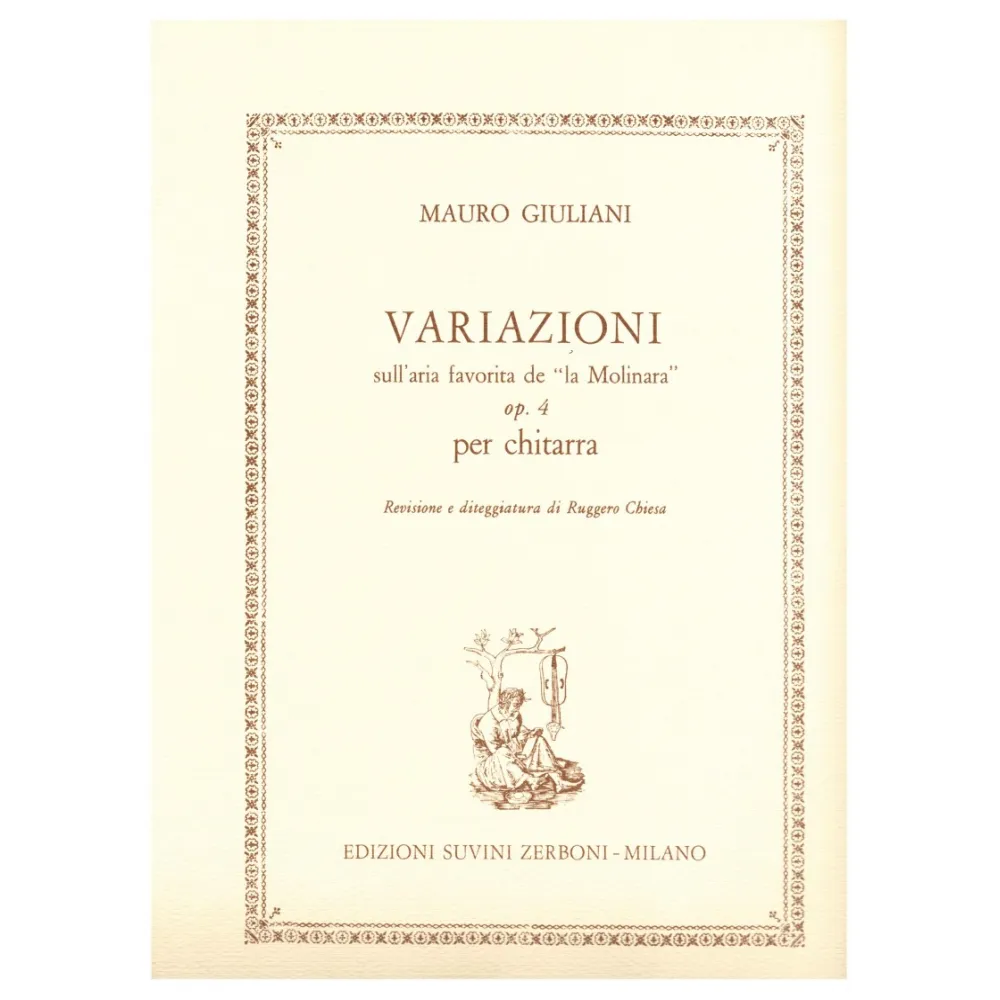 MAURO GIULIANI VARIAZIONI SULL’ARIA FAVORITA DE LA MOLINARA OP.4