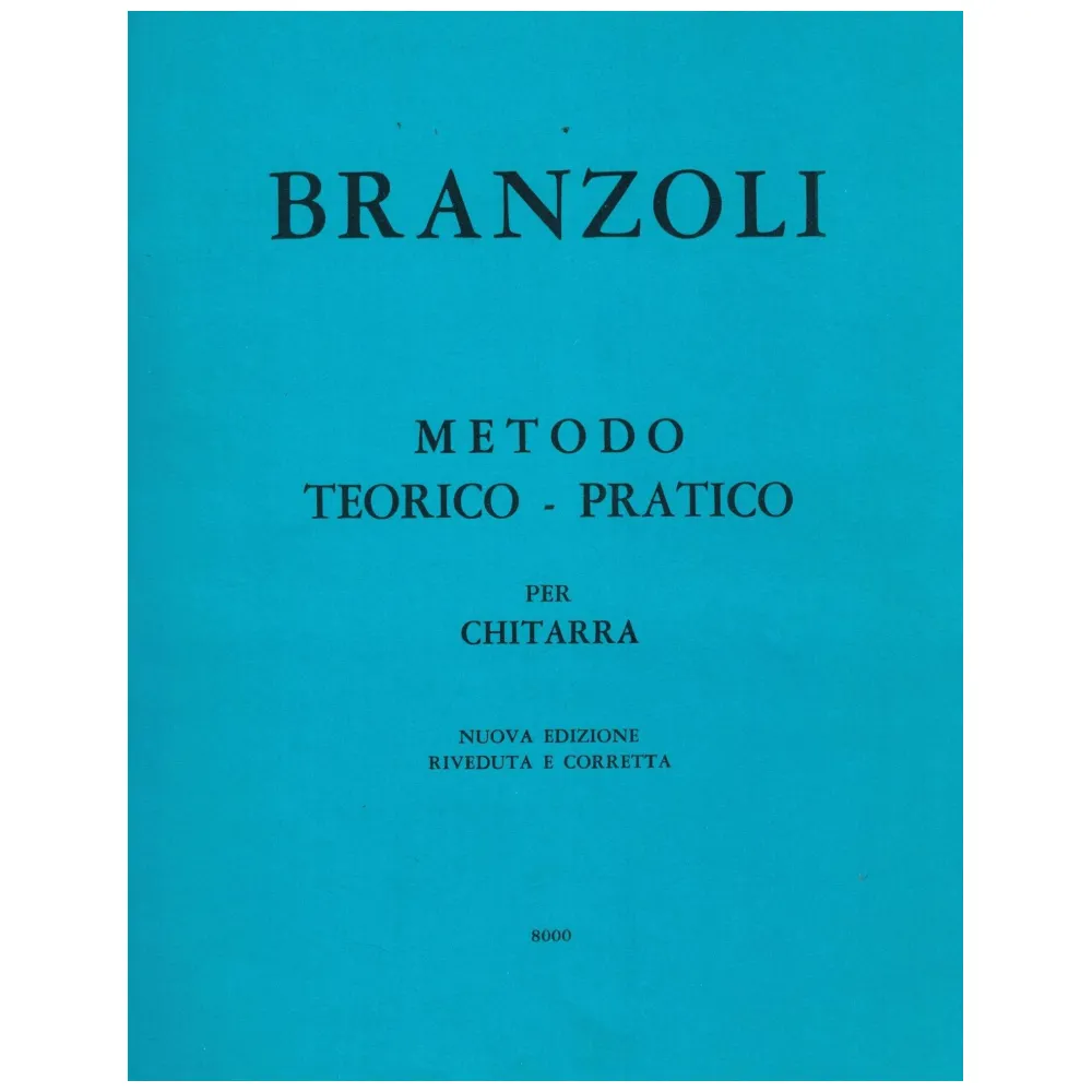 BRANZOLI METODO TEORICO PRATICO PER CHITARRA