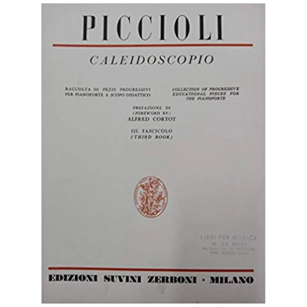 PICCIOLI CALEIDOSCOPIO III° FASCICOLO