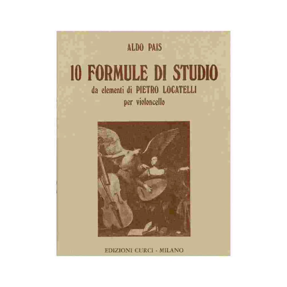 PAIS 10 FORMULE DI STUDIO DA ELEMENTI DI PIETRO LOCATELLI PER VIOLONCELLO