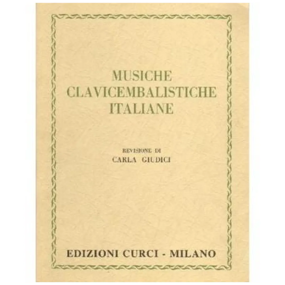 MUSICHE CLAVICEMBALISTICHE ITALIANE – CARLA GIUDICI