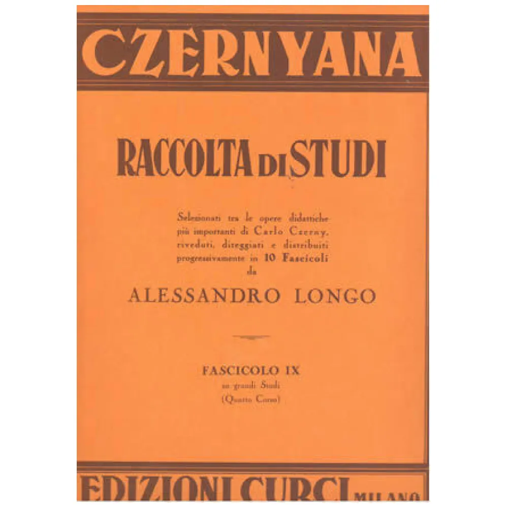 ALESSANDRO LONGO CZERNYANA VOL.IX