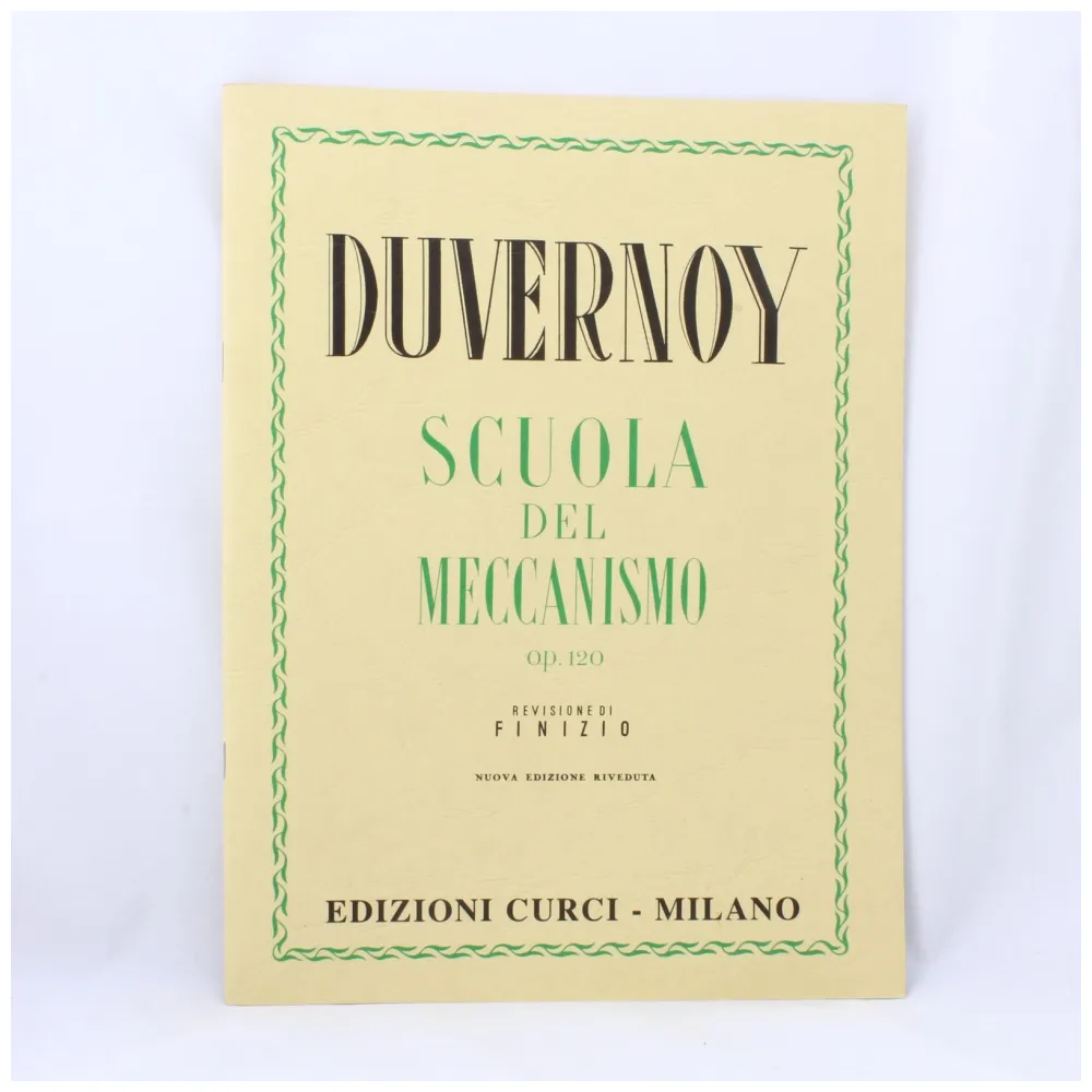 DUVERNOY SCUOLA DEL MECCANISMO 15 STUDI OP. 120 ED CURCI