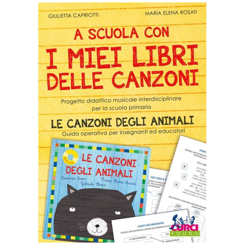 GIULIETTA CAPRIOTTI A SCUOLA CON I MIEI LIBRI DELLE CANZONI