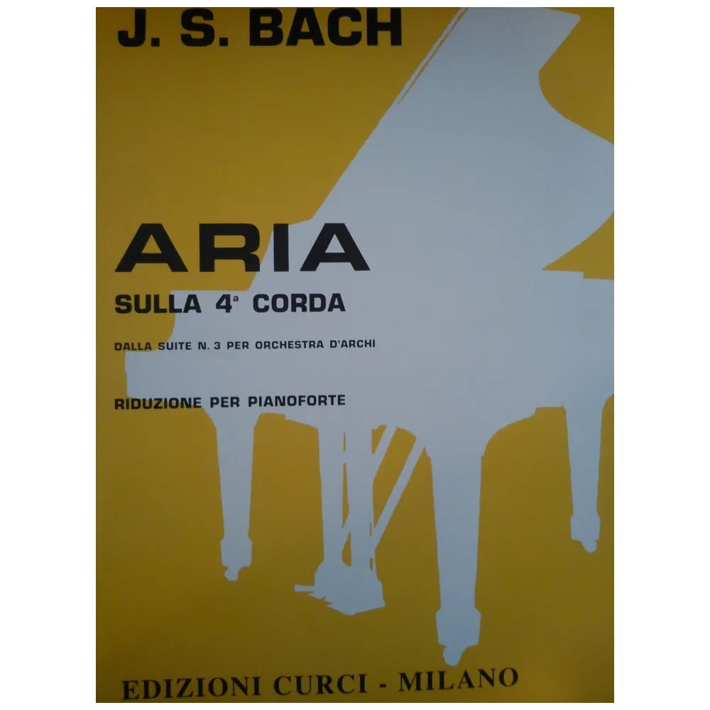 BACH ARIA SULLA 4° CORDA VIOLINO E PIANOFORTE