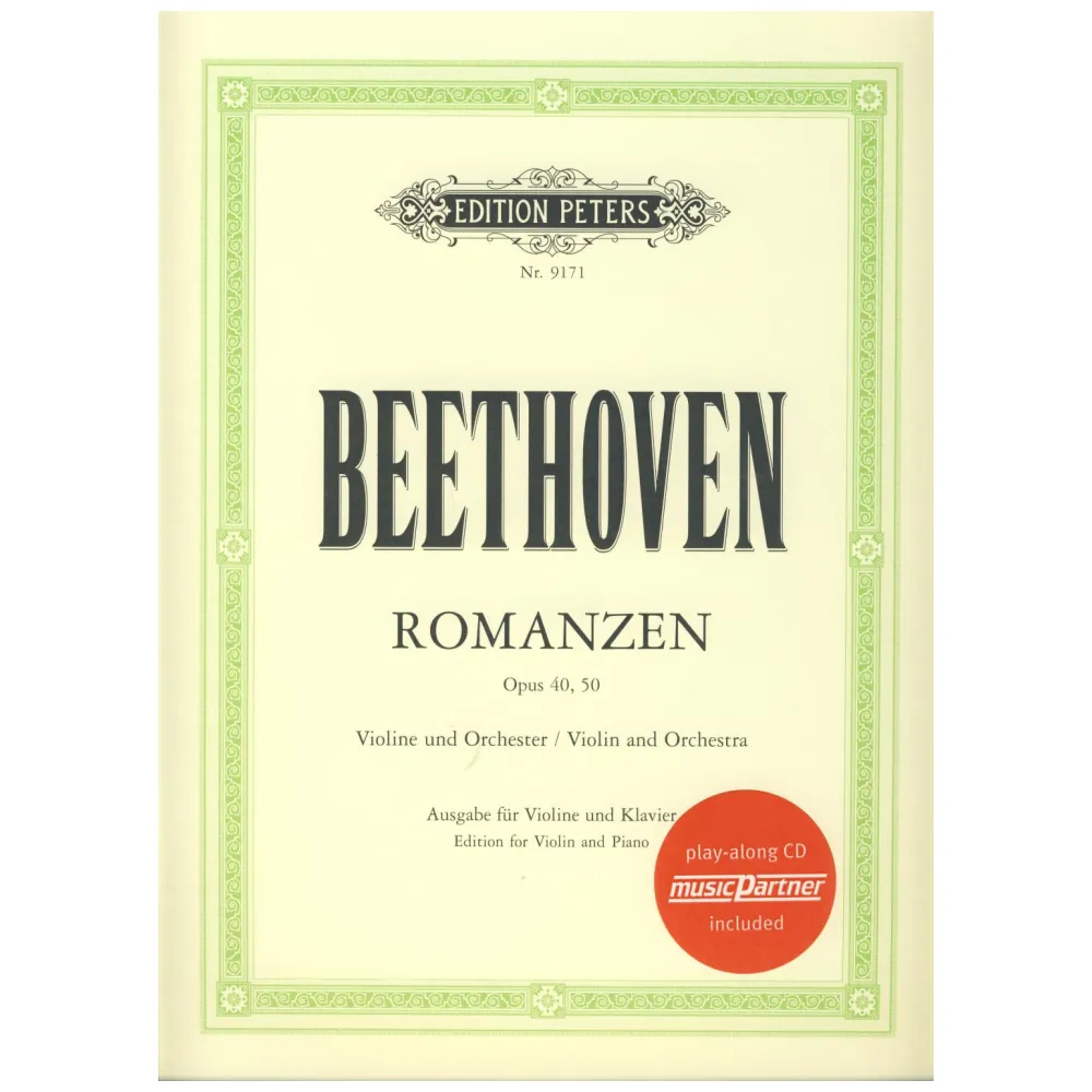 BEETHOVEN ROMANCES OPUS 40 AND OPUS 50 VIOLINO E PIANOFORTE