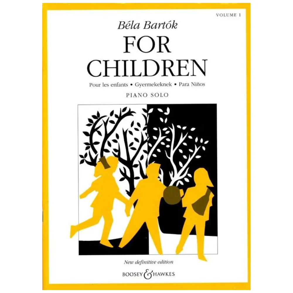 BELA BARTOK FOR CHILDREN PIANO SOLO VOLUME 1